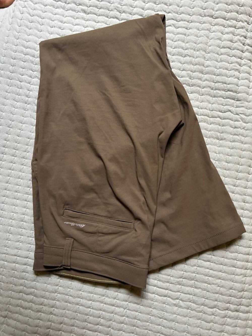 Eddie Bauer Brown Technical Hiking Pants 34x30